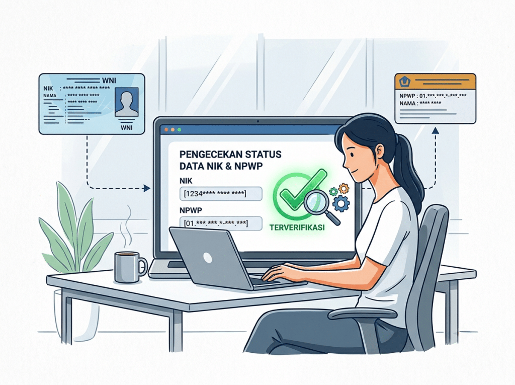 NIK tidak terdaftar